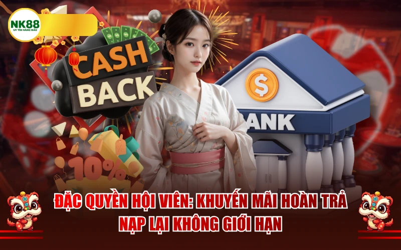 Đặc Quyền Hội Viên: Khuyến Mãi Hoàn Trả & Nạp Lại Không Giới Hạn