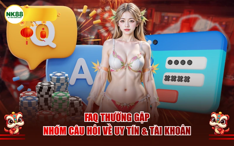 FAQ thường gặp - Nhóm câu hỏi về Uy tín & Tài khoản
