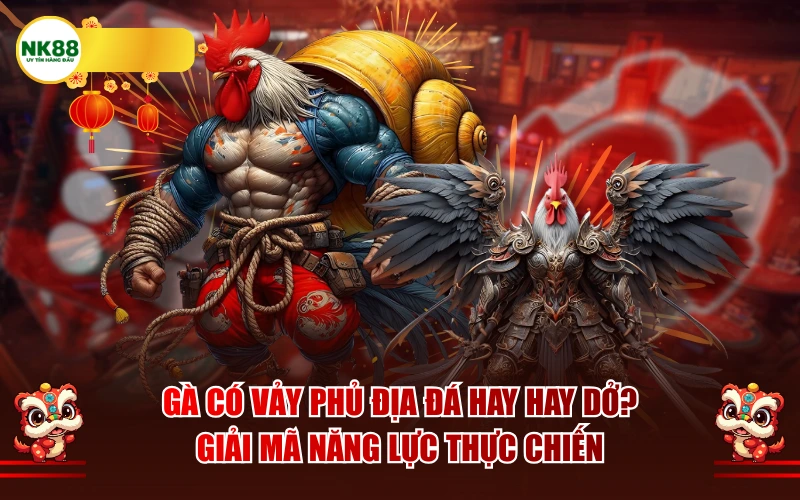 Gà có vảy phủ địa đá hay hay dở? Giải mã năng lực thực chiến