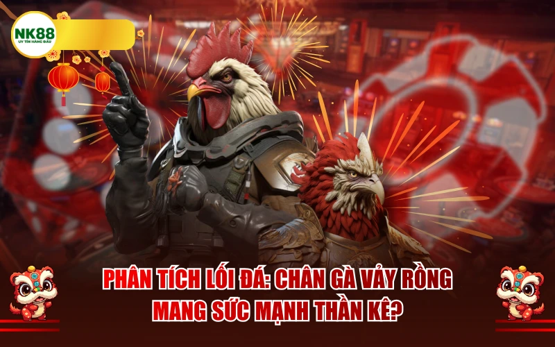 Phân tích lối đá: Chân gà vảy rồng mang sức mạnh Thần Kê?