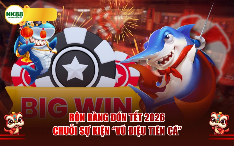 Rộn ràng đón Tết 2026: Chuỗi sự kiện "Vũ Điệu Tiên Cá"