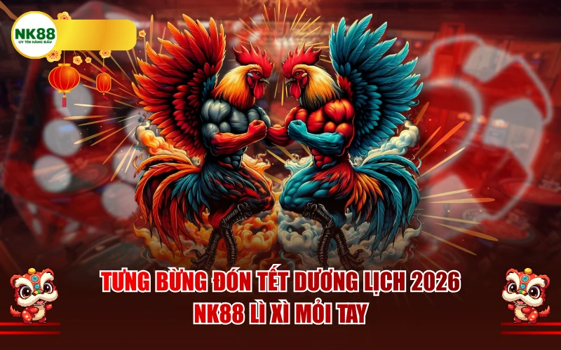 Tưng bừng đón Tết Dương lịch 2026 – NK88 lì xì mỏi tay
